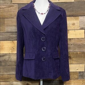 Cato Deep Purple Women's Blazer
